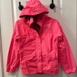 The North Face Kids Bright Pink Raincoat NWOT